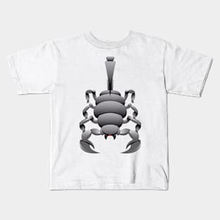 Metal Scorpion Kids T-Shirt